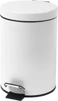 Beldray LA038098WHT2FPEU7 3 Litre Soft-Close Pedal Bin, Baltas
