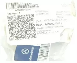 Mercedes-Benz W205 W238 W177 Saulės skydelio laikiklis su kontaktine plokštele originalus A0998210011