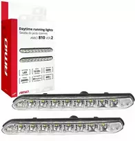 LED dienos šviesos žibintai AMIO 810 A ver. 2 12-24V