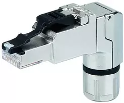 Telegärtner 100023070, RJ45, kištukas, Cat6a, nikelis, žalvaris, IP20