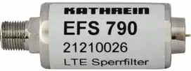 Kathrein Efs 790 žemo dažnio filtras, 790 MHz, fiksavimo gylis 50 dB
