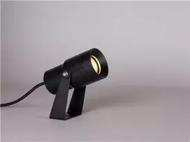 Solar Plus Prožektorius „Spot It M“, juodas, 38°, DIP-Kelvin 3000K/4000K, 1300 lm, 15 W, IP67, 2 m guminis laidas. Įmontuotas fazės pritemdymo valdiklis.