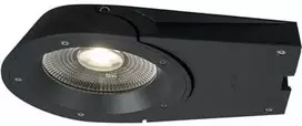Solar Plus Fasadinis šviestuvas „Sharp Wall“, antracito spalvos, DIP-Kelvin 3000K/4000K. 2950 lm, 31 W, IP65, IK10. Kampo reguliavimas iki 30°.