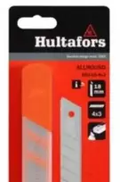Knækblad 18 mm aplink – 4x3 peilis, Hultafors 389630