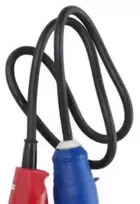 Thorkild Larsen E linijos adapteris CEE - CEE Stikliukas, 3 polių, LED kištukas, m/j, 230V/16A, 1m 3G1,5