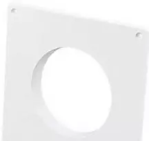 Ventiliatorius Duka Ventilation Dengiamoji plokštė, tipas 69.4, balta, ø100mm