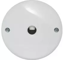 Thorkild Larsen Lizdas su rozete, 5 polių, T formos, Ø80 mm, baltas, 400V, 16A