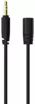 Sinox Beslag Sinox PRO 3.5 mm Mini Jack prailginimo kabelis. 3 m. Juodas, 3.5 mm, Vyriškas, 3.5 mm, Moteriškas, 3 m, Juodas
