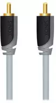 Sinox Beslag „Sinox Digital“ bendraašis kabelis. 2 m. Pilkas/juodas, RCA, kištukas, RCA, kištukas, 2 m, pilkas