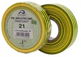 NITTO Lipni juosta geltona/žalia 15Mx10M Nr. 21