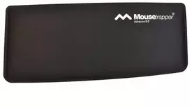 Pelė Mousetrapper® riešo apsaugos, skirtos Mousetrapper® Advanced 2.0, juodos/baltos spalvos