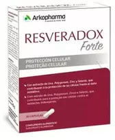 Arkopharma Arkoadvance Resveradox Forte 50mg maisto papildas RESVERATROLIS 30 vnt kapsulių
