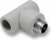 Detal-met Trišakis PP su išoriniu sriegiu 25mm x 1/2''