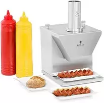 Royal Catering Elektrinė dešrų pjaustyklė dešrainių griežinėliai 5-35mm 230V 105W RCSC-35E
