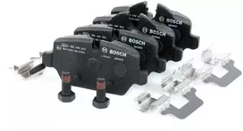 Bosch Stabdžių Trinkelių Rinkinys BMW 1 E81 E87 3 E90 E92 34216765421 34216765422
