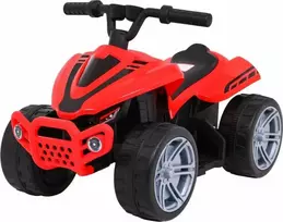 Ramiz Keturratė Little Monster raudonos spalvos Transporto priemonė