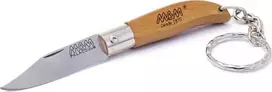 Sulankstomas peilis su raktų pakabuku MAM Iberica 2000, buksmedžio mediena, 4.5cm