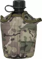Plastikinė gertuvė su dėklu MFH, Operation-Camo, 1l