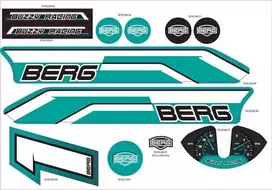 Berg Buzzy - Sticker set Racing