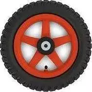 Berg Wheel red 12.5x2.25-8 all terrain (Fendt)
