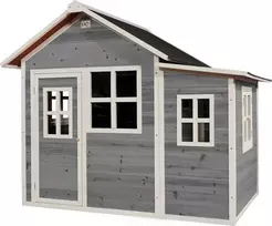 "EXIT Loft 150" medinis žaidimų namelis - pilkas