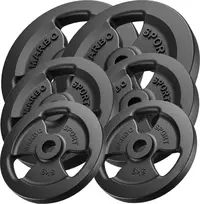 Marbo Sport Ketaus svorių komplektas Marbo, 60kg / 2x15kg + 2x10kg + 2x5 kg