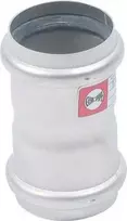 „Blücher“ dviguba jungtis 50 mm – su O formos žiedu, AISI 316L. Rūgščiai atsparus plienas.