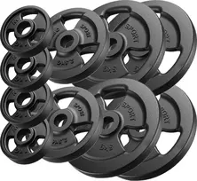 Marbo Sport Ketaus svorių komplektas Marbo, 29kg / 4x5kg + 2x2.5kg + 4x1kg