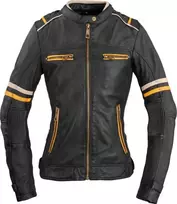 Moteriška odinė motociklininko striukė W-TEC Traction Lady