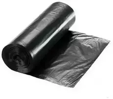 HDPE šiukšlių maišai 30L, 50vnt., juodi, 8mkr - 50 ritinėlių