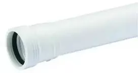 Wavin PP vamzdis su įvore Ø 40–250 mm, baltas
