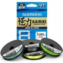 Valas Shimano Kairiki 8, 150m, 0.19mm, 12kg, geltonas