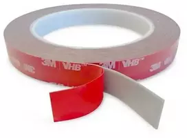 Light Solutions Aps „Light Solutions“ 3M VHB dvipusė lipni juosta – 14 mm pločio – 5 m ritinėlis