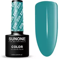 Sunone UV/LED gelio lako spalva - žalia ir geltona Z09 Zoe, 5 ml