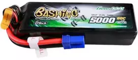 Gens ace G-Tech 5000mAh 14.8V 4S1P 60C Lipo baterijų paketas su EC5 Plug-Bshing serija