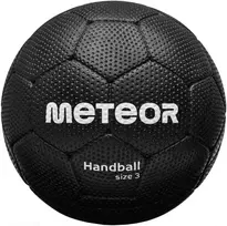 Meteor magnum rankinio kamuolys vyrams 3 juodas/pilkas