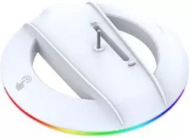 Dėklas iPega P5S025S Vertical Stand with RGB for PS5 Slim/PS5 Pro Baltas