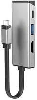 Alogic Alogic Adapteris 3 in 1 USB-C -> HDMI/USB-A/100W PD