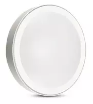 Sieninis šviestuvas V-tac 40W LED paviršinis šviestuvas, dimeriuojamas pulteliu, baltas