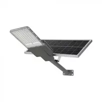 V-tac 35W LED gatvės šviestuvas, juodas, 4000K, su saulės baterija ir nuotolinio valdymo galimybe
