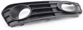 VAG Audi A4 B8 priekinis bamperis rūko žibintų grotelės dešinėje pusėje, juodos spalvos, originalios 8K0807682B01C
