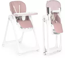 Ecotoys Maitinimo kėdės aukščio reguliavimas eko odos dirželiais dvigubas padėklas