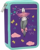 Penalas PET SHOP, CoolForSchool, 205x140x45 mm, su 2-iem atverčiamais skyriais
