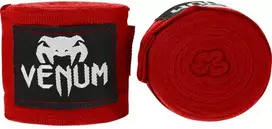 Bintai boksui Venum Kontact Original, 2.5 m - Raudona