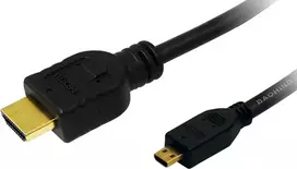 Kabelis LogiLink HDMI Micro - HDMI 1m juoda (CH0030)