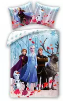 Patalynė bawełniana 140x200 Kraina Lodu Frozen poszewka 70x90 Kids 12 Halantex