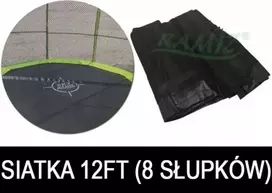 Joko Apsauginis tinklas sodo batutui SkyRamiz 366 cm/12FT, juodas