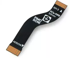 50 mm PCIe vamzdžio lankstus kabelis skirtas NVMe Base ir Raspberry Pi - Pimoroni PIM702