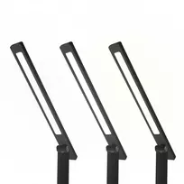 LED stalinė lempa 10W, 300045006000K, indukcinis įkrovimas, jutiklinis valdymas, reguliatorius, juoda, LTC