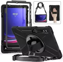 Insmat Ruggered Armor -kovatekoinen suojakotelo, Samsung Galaxy Tab S9 FE:lle